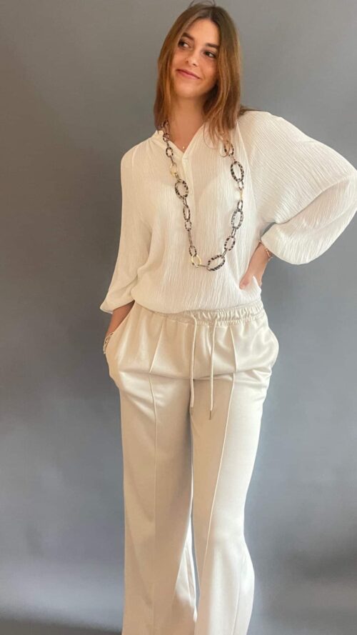 Broek june beige new collection -Broeken Label-L